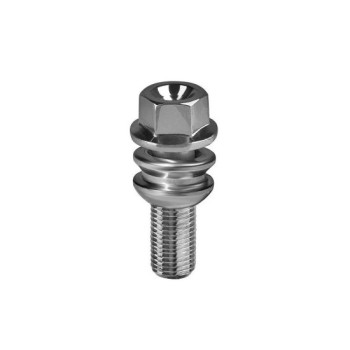 Prezon janta auto M14x1.5 58mm MW R14 con rotund cheie HEX19 Prezon janta auto M14x1.5 58mm MW R14 con rotund cheie HEX19