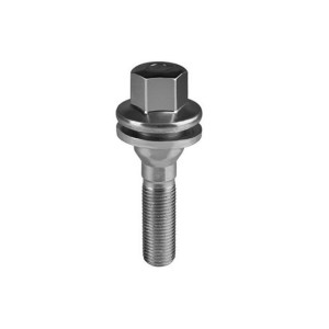 Prezon janta auto M12x1.25 55mm cap cheie 17 cu saiba fixa compatibil Peugeot Citroen Opel Fiat Toyota