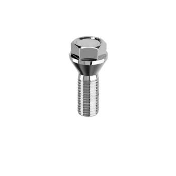 Prezon janta auto M12x1.5 26mm cap scurt cap cheie 17 con drept