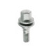 Prezon janta auto M12x1.25 35mm cap cheie 17 cu saiba fixa compatibil Peugeot Citroen Opel Fiat Toyota