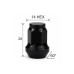 Piulita roata ATV auto neagra M10x1.25