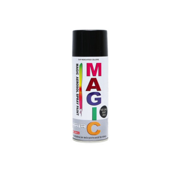 Spray vopsea Magic culoare Negru Mat 450ml Spray vopsea Magic culoare Negru Mat 450ml