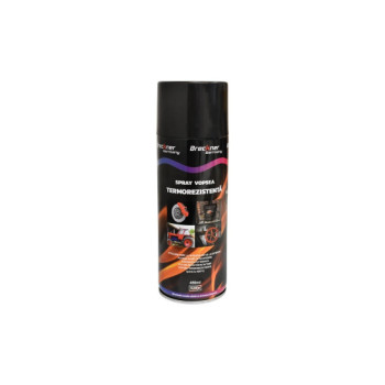 Spray vopsea NEGRU rezistent termic pentru etriere 450ml. Breckner