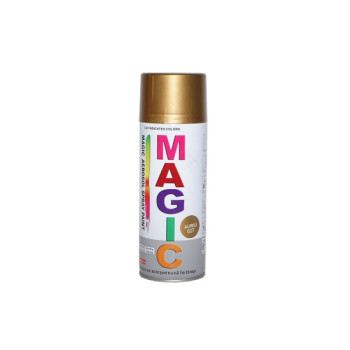 Spray vopsea Magic Gold Auriu 400ml Spray vopsea Magic Gold Auriu 400ml