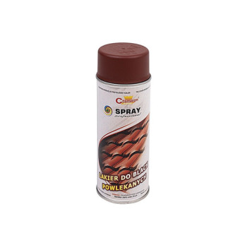 Spray vopsea pentru tabla si acoperis maro-rosu Champion profesional 400ml Spray vopsea pentru tabla si acoperis maro-rosu Champion profesional 400ml