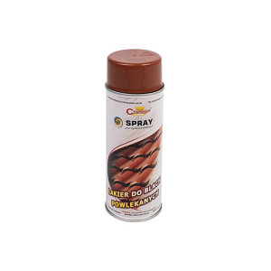 Spray vopsea pentru tabla si acoperis maro aprins Champion profesional 400ml