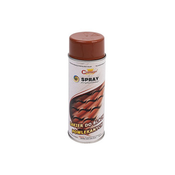 Spray vopsea pentru tabla si acoperis maro aprins Champion profesional 400ml