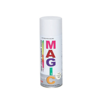 Spray vopsea Magic Alb Glaciar 400ml Spray vopsea Magic Alb Glaciar 400ml