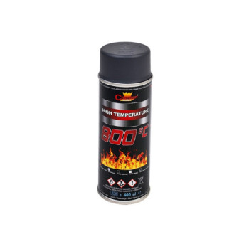 Spray vopsea rezistent termic 800?C gri antracit Champion profesional 400ml Spray vopsea rezistent termic 800?C gri antracit Champion profesional 400ml