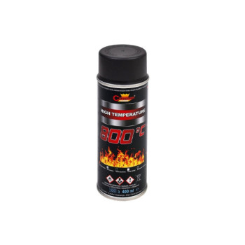 Spray vopsea rezistent termic 800?C negru Champion profesional 400ml Spray vopsea rezistent termic 800?C negru Champion profesional 400ml