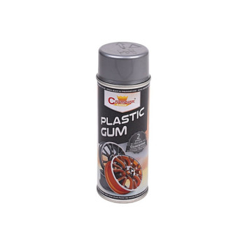 Spray vopsea cauciucata argintiu Champion profesional 400ml