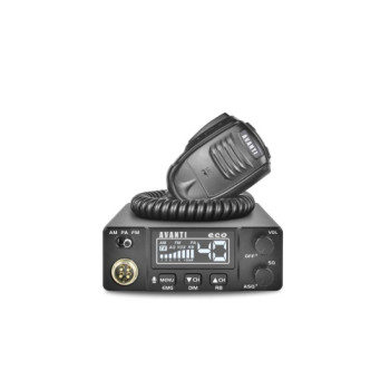 Statie CB auto Avanti ECO AM FM PA 4W cu ASQ Roger Beep si dimmer