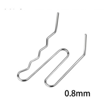 Set 100 cleme pentru pistol reparat plastic 0.8mm otel inoxidabil