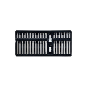 Set biti profesional 40 piese hex spline torx otel S2