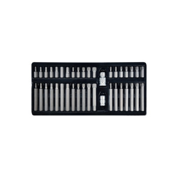 Set biti profesional 40 piese hex spline torx otel S2