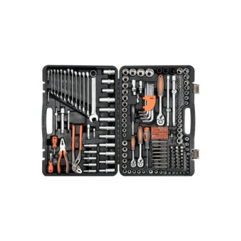 Trusa chei combinate, tubulare, fixe, torx, imbus antrenor cu clichet 94 piese Breckner Germany Trusa chei combinate, tubulare, fixe, torx, imbus antrenor cu clichet 94 piese Breckner Germany