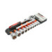 Set chei tubulare 12 piese 10-24 mm cu clichet 3/8 inch si prelungitor 150 mm Breckner Germany