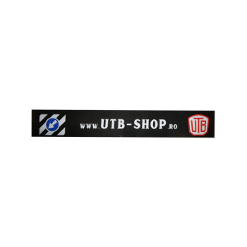 Aparatoare noroi camion HIGH QUALITY 240x35cm din cauciuc rezistent inscriptionat cu UTB SHOP Aparatoare noroi camion HIGH QUALITY 240x35cm din cauciuc rezistent inscriptionat cu UTB SHOP