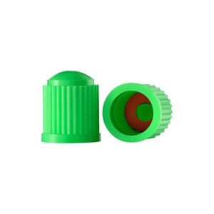 Capace valve auto plastic verzi 100 bucati