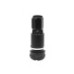 Valve metalice negre compatibile turisme si autoutilitare 4 bucati set Valve metalice negre compatibile turisme si autoutilitare 4 bucati set