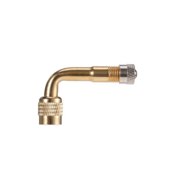 Adaptor prelungire valva camion din cupru 90 grade