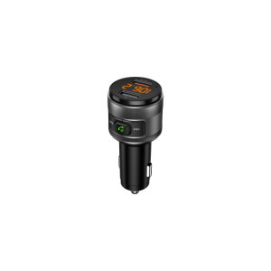 Modulator FM Akai, Bluetooth, USB, functie incarcator telefon, microfon incorporat, afisaj LED