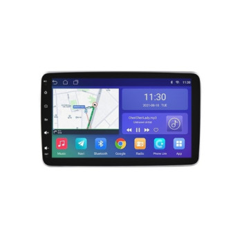 Radio auto 1DIN MP3 MP5 player Android ecran reglabil 360 grade 10 inch IPS 4GB RAM 64GB CarPlay Android Auto