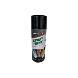 Spray vopsea Visbella Negru Lucios 400ml 