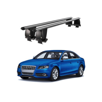 Bare transversale portbagaj auto aluminiu compatibile plafon neted Audi A4 B8 8K 2007-2012 argintii sau negre Bare transversale portbagaj auto aluminiu compatibile plafon neted Audi A4 B8 8K 2007-2012 argintii sau negre