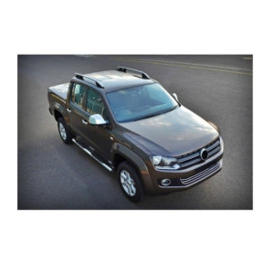 Set bare portbagaj longitudinale aluminiu auto compatibile Volkswagen Amarok 2010->