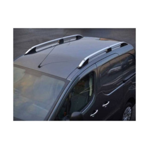 Set bare portbagaj longitudinale aluminiu auto compatibile Volkswagen Caddy II 2010-2020