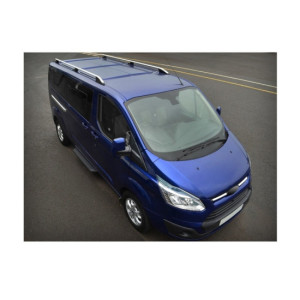 Set bare portbagaj longitudinale aluminiu auto compatibile Ford Transit Custom lung 2012-2023