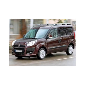 Set bare portbagaj longitudinale aluminiu auto compatibile Fiat Doblo III lung 2023->