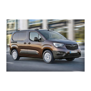 Set bare portbagaj longitudinale aluminiu auto compatibile Opel Combo scurt 2019->