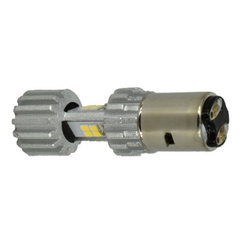 Bec LED MOTO lumina alba, 12v-24v. 