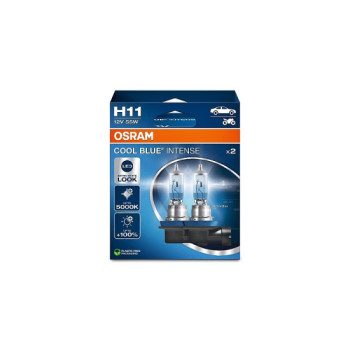 Set 2 becuri halogen H11 Osram Cool Blue Intense 12V 55W Set 2 becuri halogen H11 Osram Cool Blue Intense 12V 55W