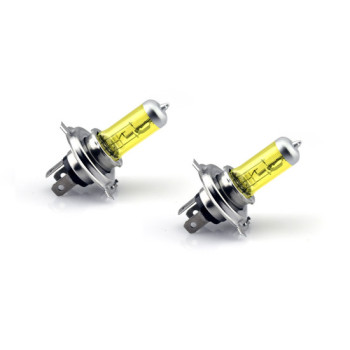 Set 2 becuri halogen H4 P43 12V 55W Galben ART Set 2 becuri halogen H4 P43 12V 55W Galben ART