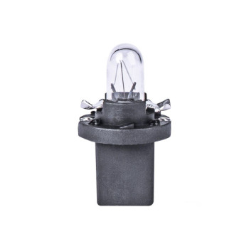 Set 10 becuri auto bord dulie plastic halogen T5 B8.5D 12V 1.2W BAX Set 10 becuri auto bord dulie plastic halogen T5 B8.5D 12V 1.2W BAX