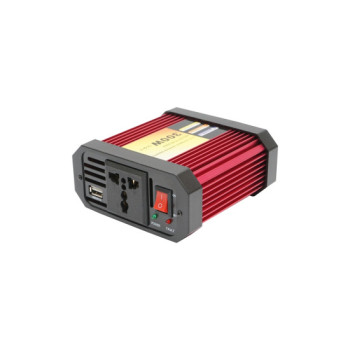 Invertor tensiune 12V-220V 300W cu USB Breckner Germany Invertor tensiune 12V-220V 300W cu USB Breckner Germany