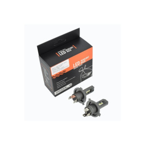 Set Bec H4 LED 2 faze 1860, 5000Lm, 6000k 12/24V