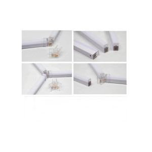 Conector pentru LED tub tip T5 Drept/ V/L/Y/T/
