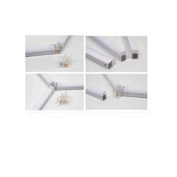 Conector pentru LED tub tip T5 Drept/ V/L/Y/T/