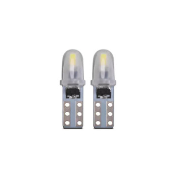 Set 2 becuri T5 LED 2SMD 3014 12V CANBUS nonpolar - Alb, Rosu sau Albastru Set 2 becuri T5 LED 2SMD 3014 12V CANBUS nonpolar - Alb, Rosu sau Albastru