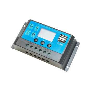 Regulator tensiune pentru panou solar 10A 12V/24V 2X port USB BK87454 Regulator tensiune pentru panou solar 10A 12V/24V 2X port USB BK87454