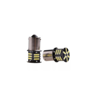 Bec o faza T.V. BA15S 21SMD 24V 300 lumen lumina alba