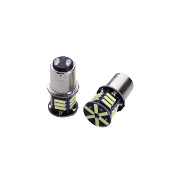 Bec LED 2 faze BAY15D 1157 21SMD 24V 300 lumen lumina alba Bec LED 2 faze BAY15D 1157 21SMD 24V 300 lumen lumina alba