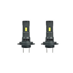 Bec LED auto H7 3936lm 6500K alb rece Canbus 12V set 2 bucati