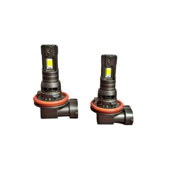 Bec LED auto H11 3936lm 6500K alb rece Canbus 12V set 2 bucati Bec LED auto H11 3936lm 6500K alb rece Canbus 12V set 2 bucati