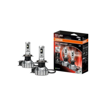 Set 2 becuri Osram Night Breaker LED Smart H7 +330% Omologat RAR 16W 6000K 1550 Lumeni Set 2 becuri Osram Night Breaker LED Smart H7 +330% Omologat RAR 16W 6000K 1550 Lumeni