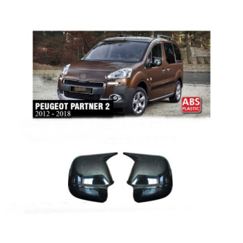 Capace oglinda tip Batman auto compatibile Peugeot Partner II Facelift 2012-2018